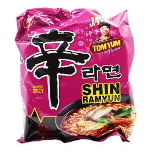 Shin Ramyun Noodles Tom Yum Flavor 5 Pack 8x(5x123g)