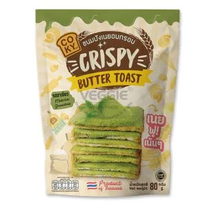 Crispy Butter Toast 'green Tea' 25x80g