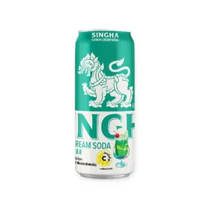 Nước Soda Chanh Kem Xanh Không Đường 24x330ml