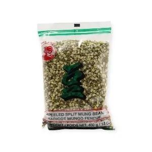 Unpeeled Split Mung Bean 50x400g