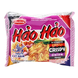 Hảo Hảo Mỳ Ăn Liền Hành Phi Cay 30x75g