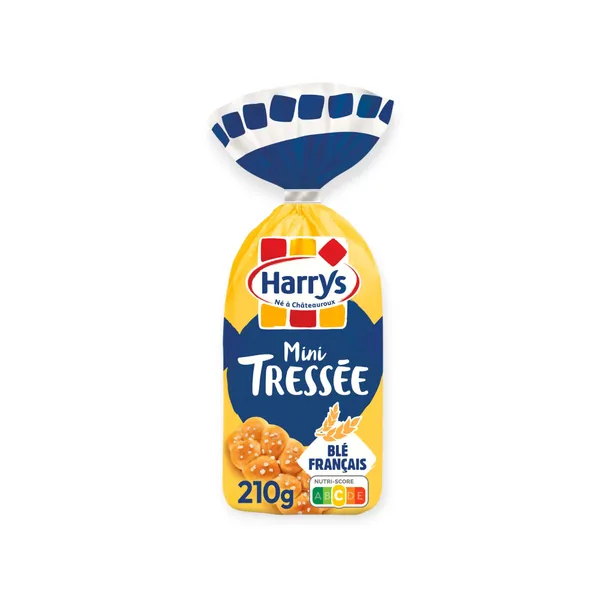 Harrys Brioche Bread 210g 8pcs/box France