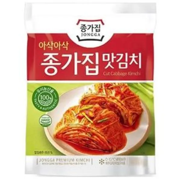 Jongga Kimchi Cắt 500g 4.5-5kg/thùng Hàn Quốc