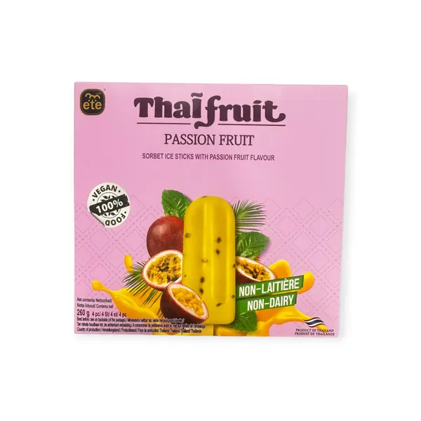 Sorbet Popsicle Passion Fruit Flavour 6x260g
