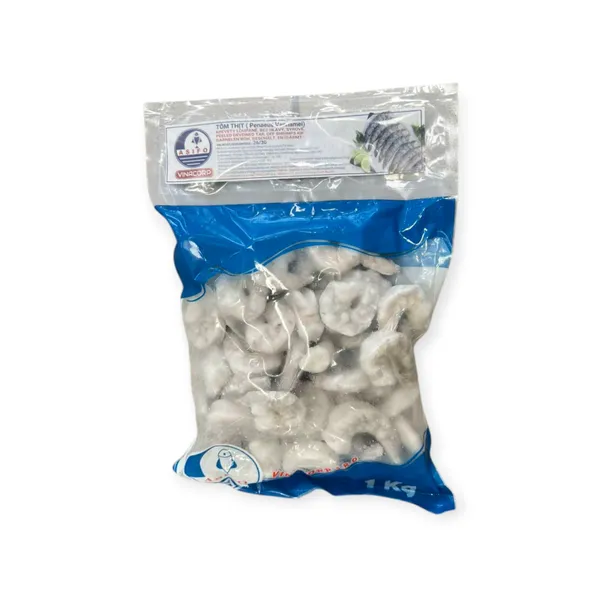 Peeled Pre-cooked Shrimp 26/30 10x1kg