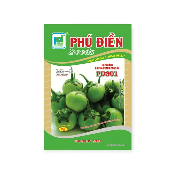 Hạt Giống Cà Pháo Xanh 100g