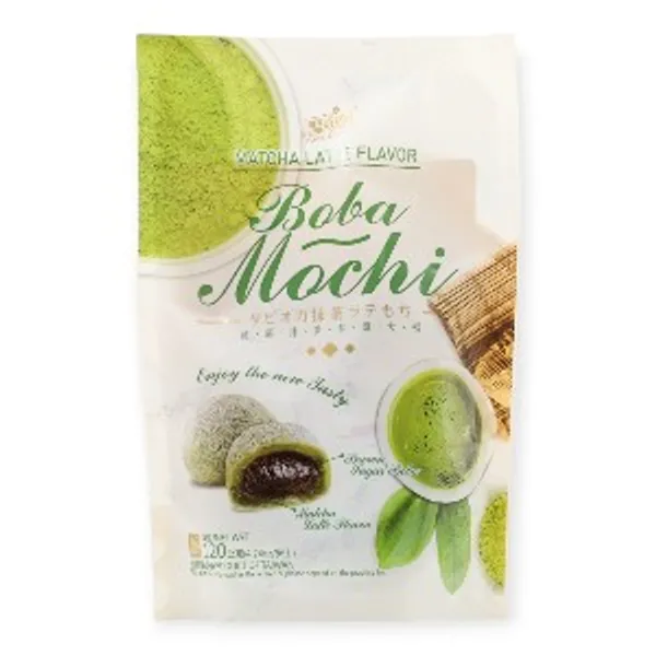 Bánh Mochi Nhân Trân Châu Vị Trà Xanh 24x120g