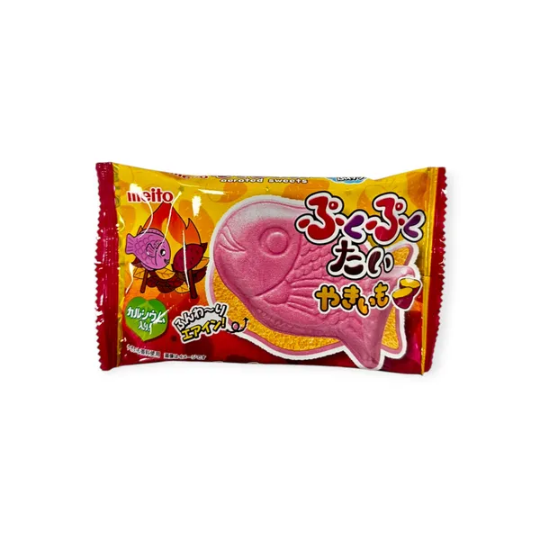 Bánh Cá Socola Khoai Lang Pukupukutai 10x12x16,5g Jp
