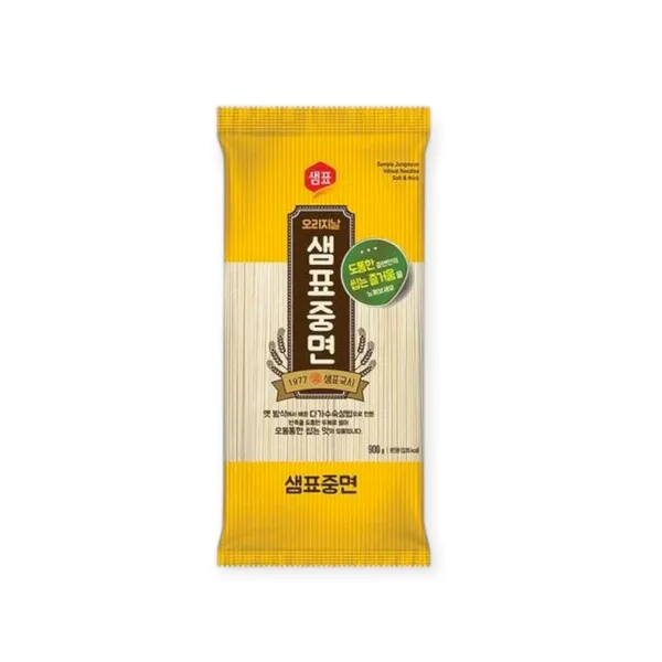Jungmyun Wheat Noodles Soft & Thick 15x900g