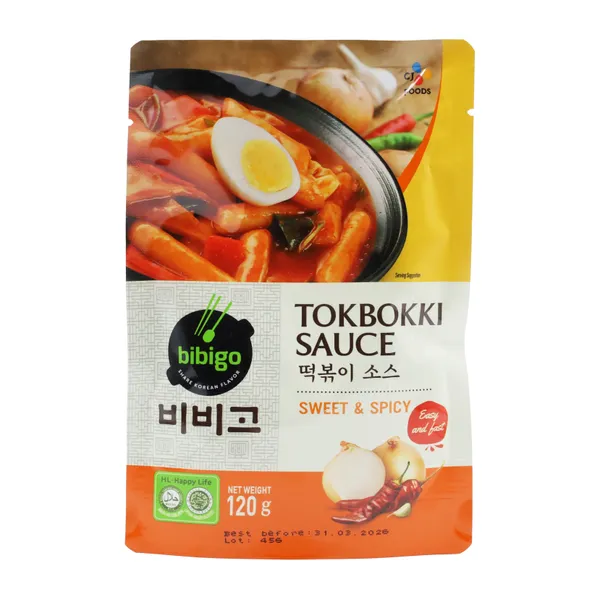 Sốt Topokki Ngọt & Cay 3x10x120g