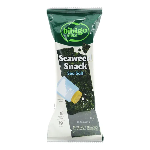 Snack Rong Biển Vị Muối Biển 6x(6x4g)