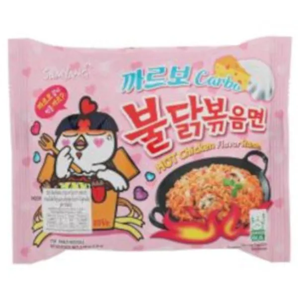 Mỳ Cay Hàn Quốc Carbonara Hồng 8x(5x130g)