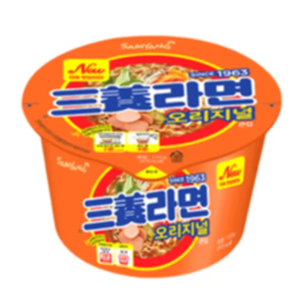 Mỳ Ly Hàn Quốc Ly Cam 30x65g