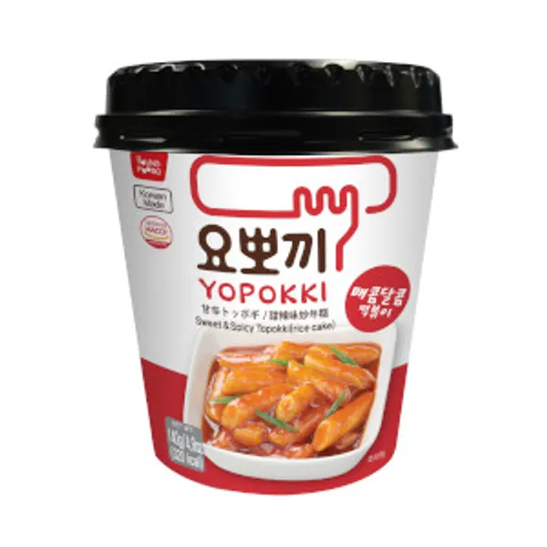 Sweet and Spicy Topokki Rice Cake 30x140g