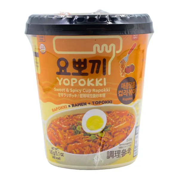 Rice Cake Ramen Cup Sweet Spicy 16x145g