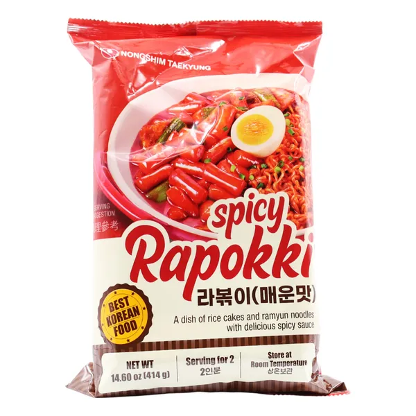 Toppokki Ramyun Spicy Rapokki 12x414g