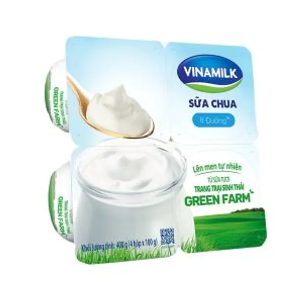 Sữa Chua Vinamilk Ít Đường 12 Vỉ/thùng