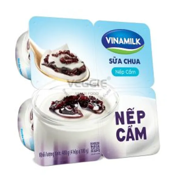 Sữa Chua Vinamilk Nếp Cẩm 6 Vỉ/thùng