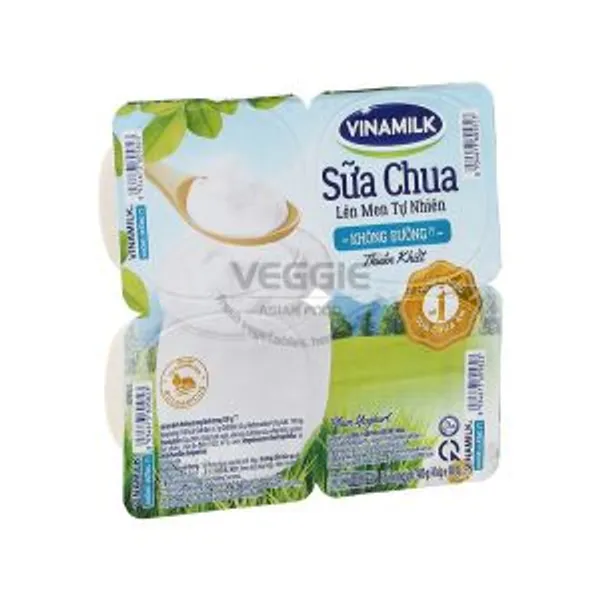 Sữa Chua Vinamilk Lên Men Tự Nhiên 6 Vỉ/thùng