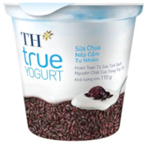 Th Truemilk Sữa Chua Nếp Cẩm 330g 8 Vỉ/thùng