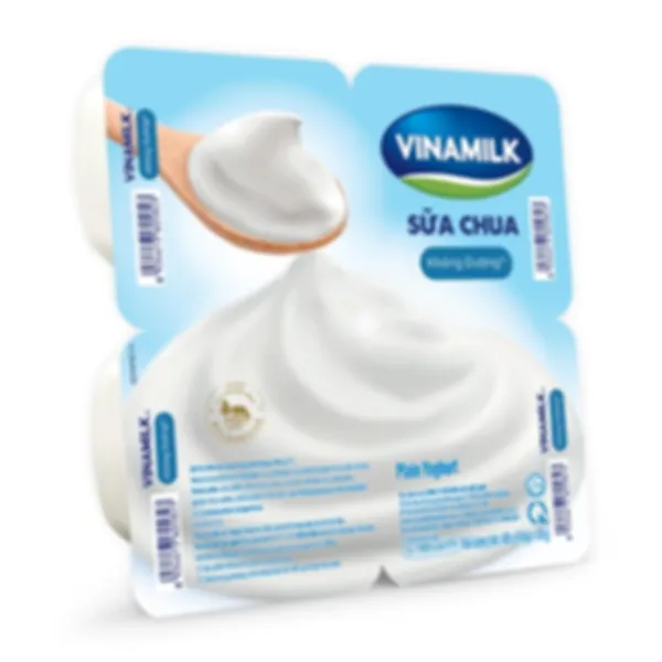 Sữa Chua Vinamilk Không Đường 12 Vỉ / Thùng