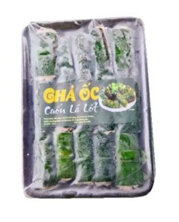 Chả Ốc Cuốn Lá Lốt 500g