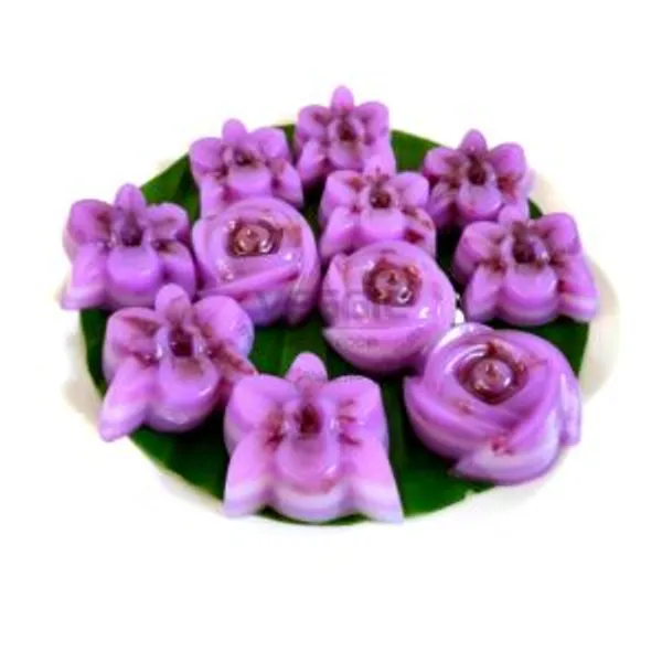 Bánh Chín Tầng Mây Mix Màu Hoa 200g