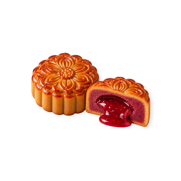 Bánh Trung Thu Lava Nội Địa Trung Nhân Mâm Xôi 50g