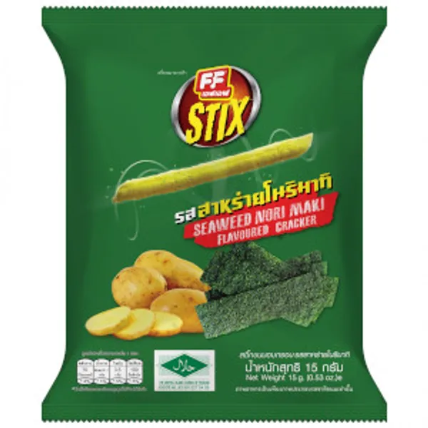Stix Seaweed Nori Maki Flavoured Cracker 12x(3x58g)