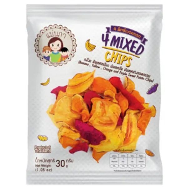 4 Loại (khoai Tây Chuối) Sấy 48x30g