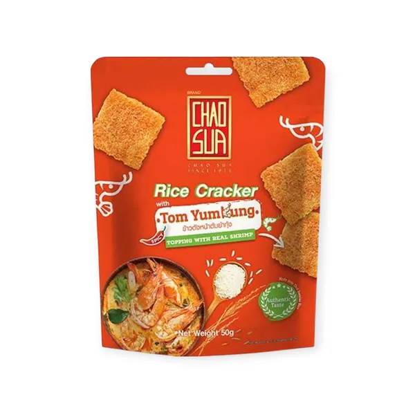 Bánh Gạo Giòn Vị Tom Yum Kung, 12 X 50g