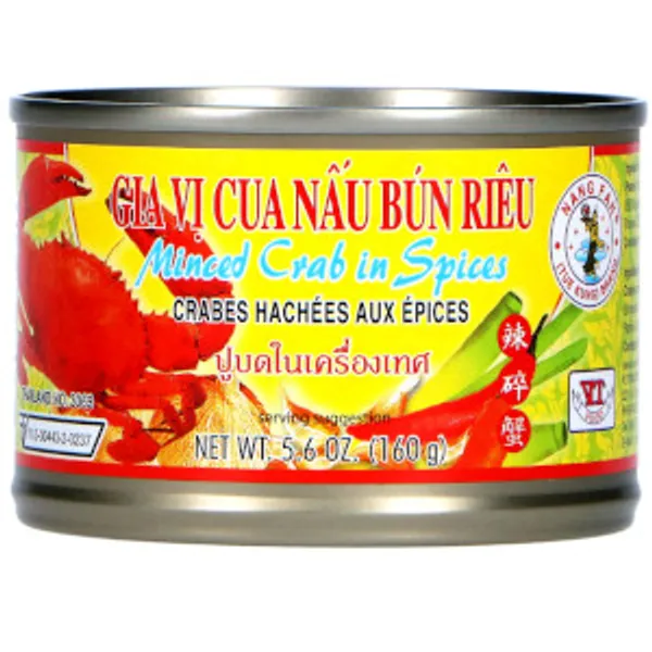 Gạch Cua Xào Dầu Ăn Hộp Thiếc 48x160g