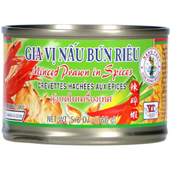 Gạch Tôm Xào Dầu Ăn Hộp Thiếc 24x400g