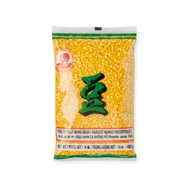 Peeled Split Mung Bean 24x400g