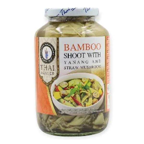 Măng Lá Ngâm Lá Yanang với Nấm Rơm 12x680g