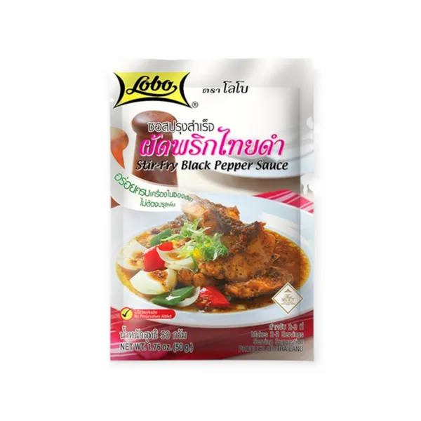 Sốt Xào Tiêu Đen 12x50g