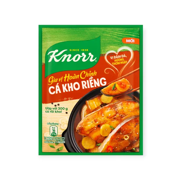 Gia Vị Cá Kho Riềng 60x28g