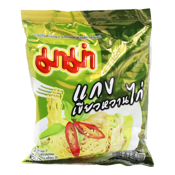 Mỳ Gói Ăn Liền Vị Gà Cà Ri Xanh 30x55g