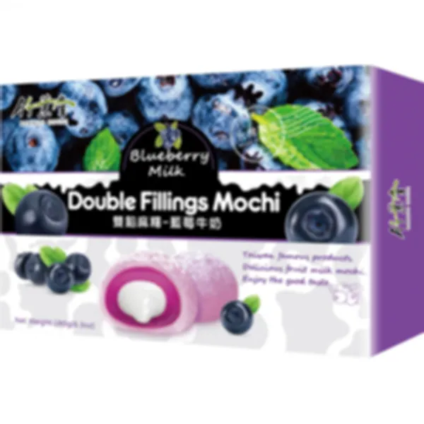 Double Filling Blueberry Mochi 24x180g