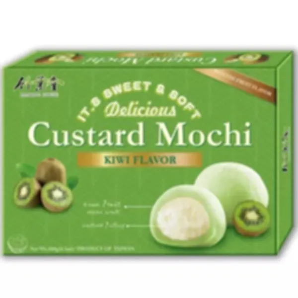 Custard Kiwi Mochi 24x180g