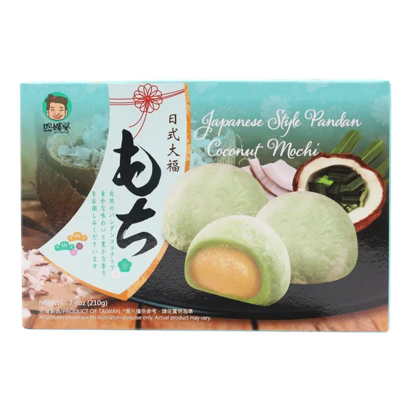 Mochi Coconut Pandan 24x210g