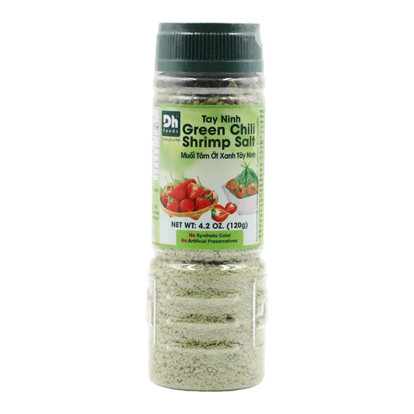Green Chilli Shrimp Salt 24x120g