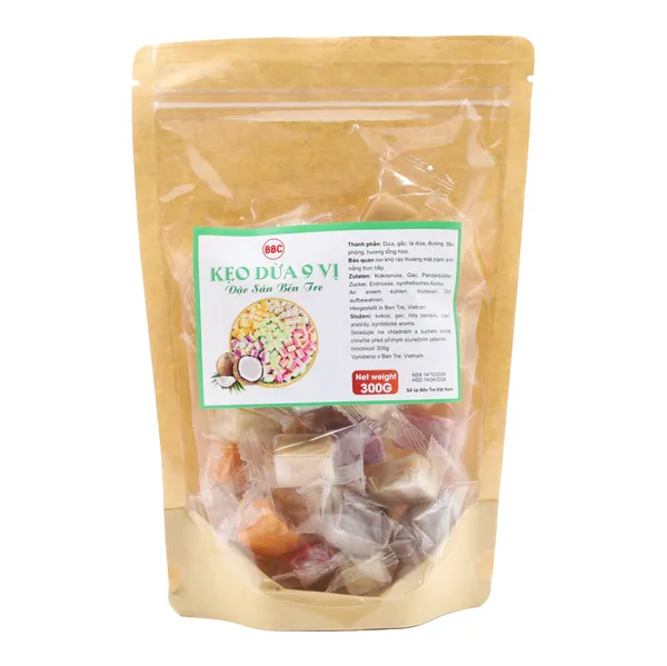 Coconut Candy Assorted 9 Flavours 24x300g
