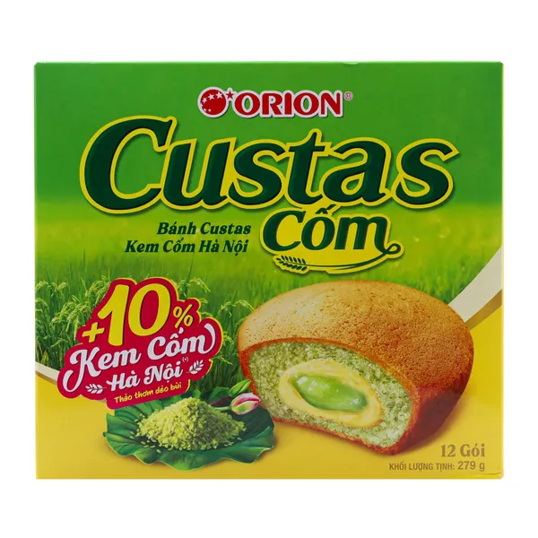 Bánh Custas Cốm 8x330g