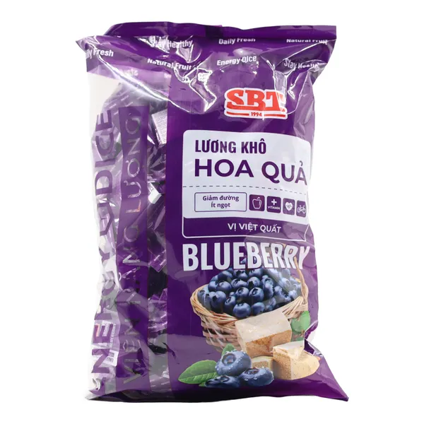 Blueberry Flavour Energy Dice 10x500g