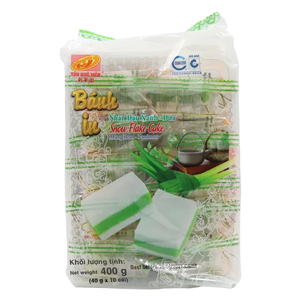 Bánh Nhân in Nhân Đậu Xanh Lá Dứa 30x400g