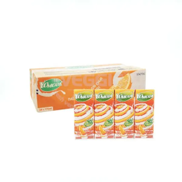 Milk Orange Flavor 48x190ml