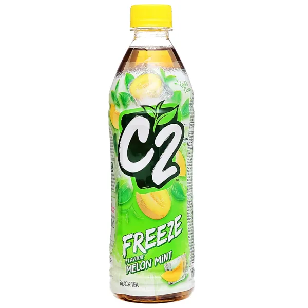 Black Tea Freeze Melon Mint Flavor 24x455ml