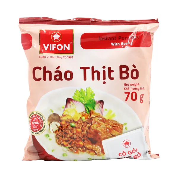 Cháo Thịt Bò 50x70g