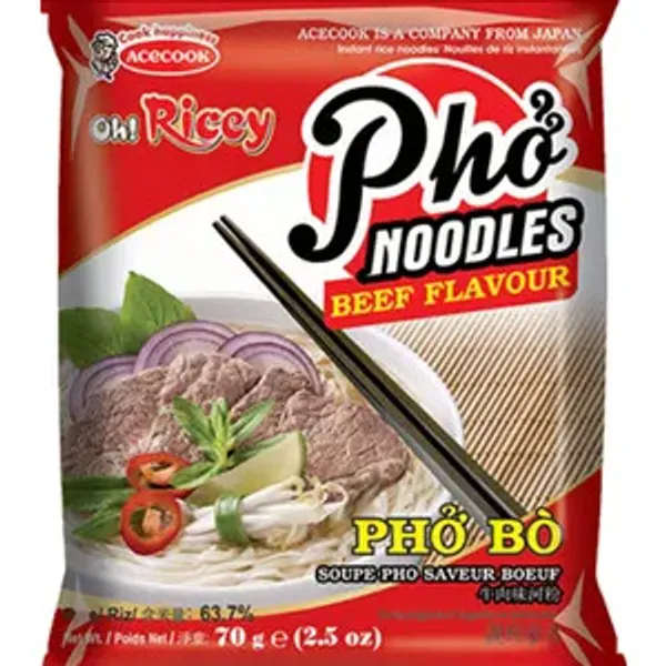 Oh Ricey Phở Ăn Liền Bò 30x63g